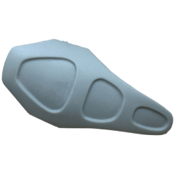 Galidor Accessory Shield with 3 Hollows - Light Gray Galidor Accessory Shield with 3 Hollows - Light Gray