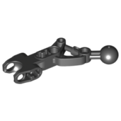 Hero Factory Arm / Leg Angular with Ball Joint and Ball Socket - Black Hero Factory Arm / Leg Angular with Ball Joint and Ball Socket - Black