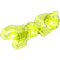 Hero Factory Arm / Leg with Ball Joint and Ball Socket - Trans-Neon Green Hero Factory Arm / Leg with Ball Joint and Ball Socket - Trans-Neon Green