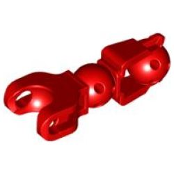 Hero Factory Arm / Leg with Ball Joint and Ball Socket - Red Hero Factory Arm / Leg with Ball Joint and Ball Socket - Red
