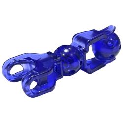 Hero Factory Arm / Leg with Ball Joint and Ball Socket - Trans-Purple Hero Factory Arm / Leg with Ball Joint and Ball Socket - Trans-Purple