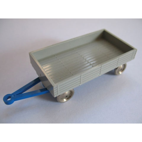 Деталь LEGO x1083c01 HO Scale, Mercedes Trailer for Open Bed Truck, Gray Flatbed - Blue