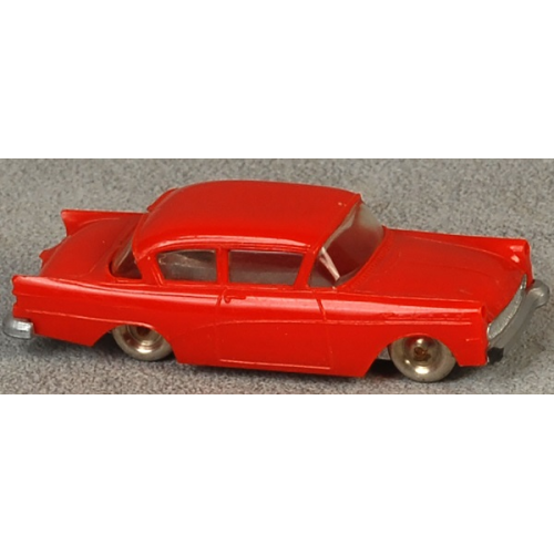 Деталь LEGO 662pb01 HO Scale, Opel Rekord 58 - Red