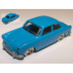 HO Scale, VW 1500 - Blue