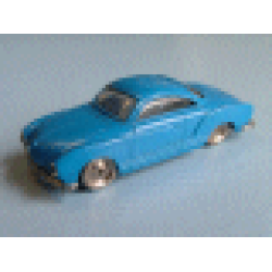 HO Scale, VW Karmann Ghia - Blue HO Scale, VW Karmann Ghia - Blue
