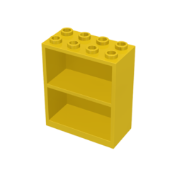 Homemaker Bookcase 2 x 4 x 4 - Yellow