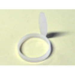 Homemaker Figure / Maxifigure Headgear Indian Feather - Milky White