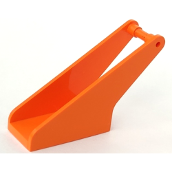 Hook Fabuland Tow - Arm, 2 x 4 Base - Orange