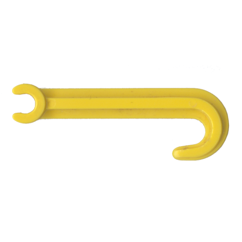 Деталь LEGO fabhook Hook Fabuland Tow - Hook Only - Yellow