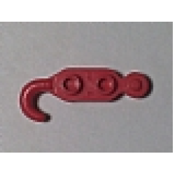 Hook Tow with 2 Studs on Both Sides - Red