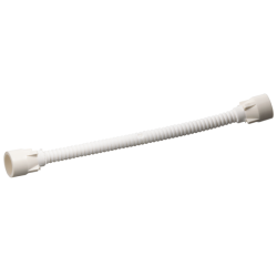 Hose, Flexible 8.5L with (Same Color) Tabbed Ends - White