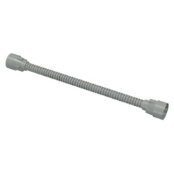 Hose, Flexible 8.5L with (Same Color) Tabbed Ends - Light Gray