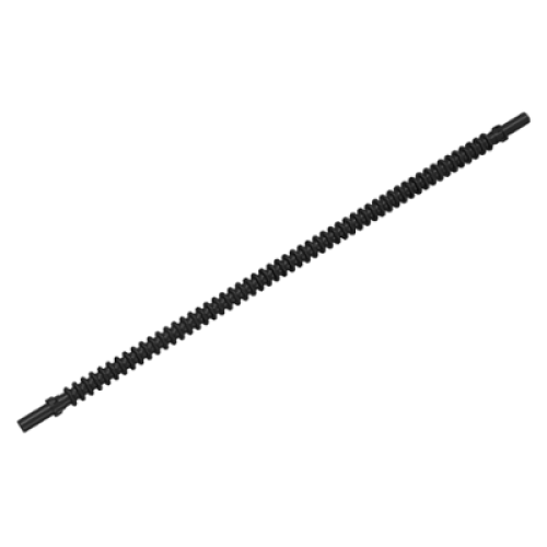 Деталь LEGO 57539 Hose, Flexible Ribbed with 8mm Ends 19L / 15.2cm - Black