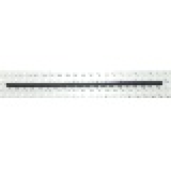 Hose, Pneumatic 4mm D. 20L / 16.0cm - Black