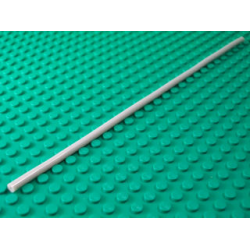 Hose, Pneumatic 4mm D. 24L / 19.2cm - Light Bluish Gray