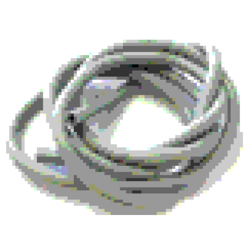 Деталь LEGO 5102c154 Hose, Pneumatic 4mm D. 154L / 123.2cm - Light Bluish Gray