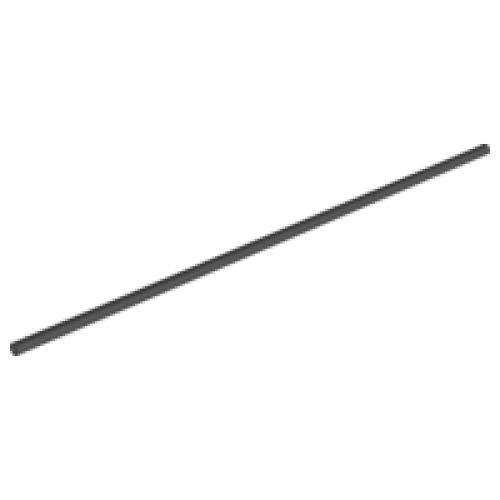 Деталь LEGO 21833 Hose, Pneumatic 4mm D. V2 Precut 30L / 24.0cm - Black