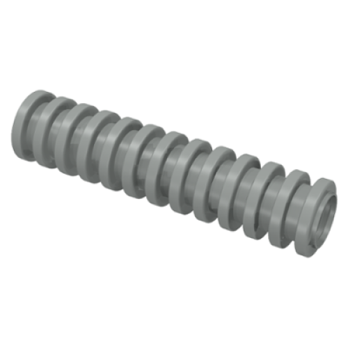 Деталь LEGO 78c04 Hose, Ribbed 7mm D. 4L / 3.2cm - Light Gray