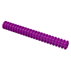 Hose, Ribbed 7mm D. 8L / 6.4cm - Purple
