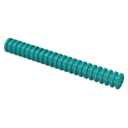Hose, Ribbed 7mm D. 8L / 6.4cm - Dark Turquoise