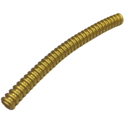 Hose, Ribbed 7mm D. 11L / 8.8cm - Pearl Gold