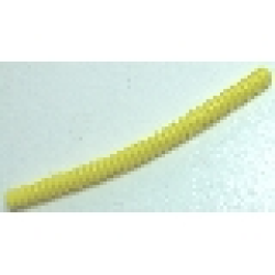 Hose, Ribbed 7mm D. 13L / 10.4cm - Yellow