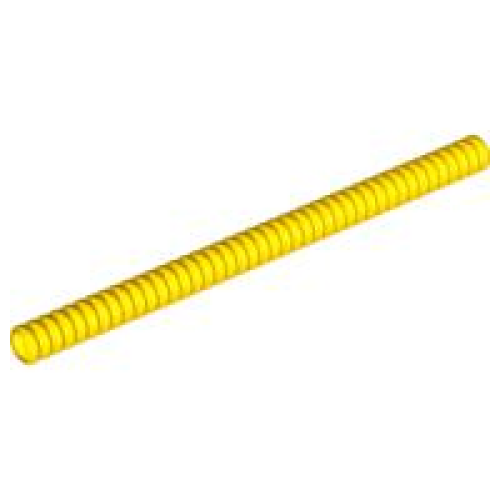 Деталь LEGO 78c14 Hose, Ribbed 7mm D. 14L / 11.2cm - Yellow