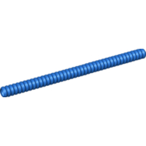 Деталь LEGO 78c14 Hose, Ribbed 7mm D. 14L / 11.2cm - Blue
