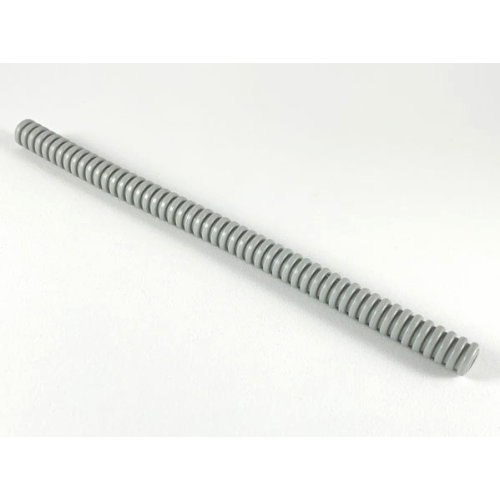 Деталь LEGO 78c16 Hose, Ribbed 7mm D. 16L / 12.8cm - Light Gray