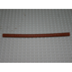 Hose, Ribbed 7mm D. 18L / 14.4cm - Reddish Brown