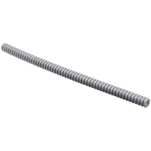 Деталь LEGO 78c18 Hose, Ribbed 7mm D. 18L / 14.4cm - Flat Silver