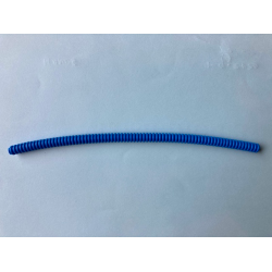 Hose, Ribbed 7mm D. 24L / 19.2cm - Blue