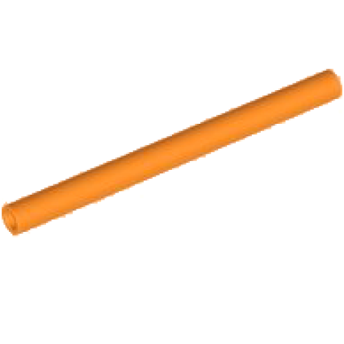Деталь LEGO 75c05 Hose, Rigid 3mm D. 5L / 4.0cm - Orange