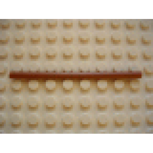 Деталь LEGO 75c08 Hose, Rigid 3mm D. 8L / 6.4cm - Copper