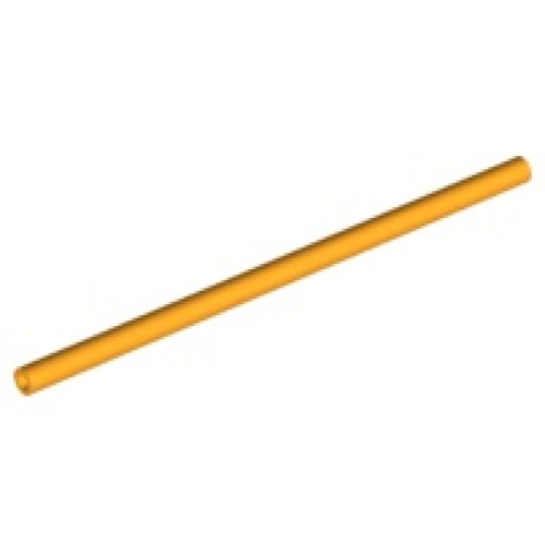 Деталь LEGO 75c09 Hose, Rigid 3mm D. 9L / 7.2cm - Bright Light Orange