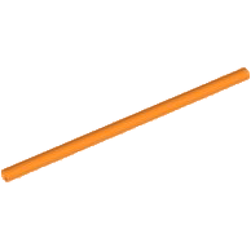 Деталь LEGO 75c09 Hose, Rigid 3mm D. 9L / 7.2cm - Orange