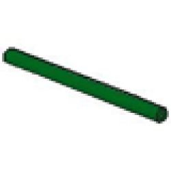 Hose, Rigid 3mm D. (Undetermined Length) - Green