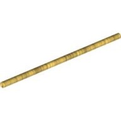 Hose, Rigid 3mm D. 10L / 8.0cm - Pearl Gold