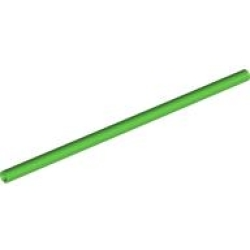 Hose, Rigid 3mm D. 10L / 8.0cm - Bright Green
