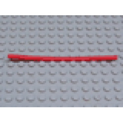 Hose, Rigid 3mm D. 11L / 8.8cm - Red