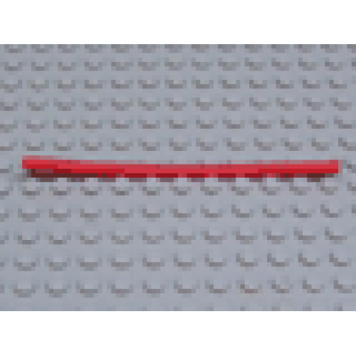 Деталь LEGO 75c11 Hose, Rigid 3mm D. 11L / 8.8cm - Red