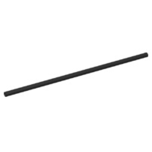 Деталь LEGO 75c14 Hose, Rigid 3mm D. 14L / 11.2cm - Black