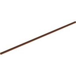 Hose, Rigid 3mm D. 20L / 16.0cm - Reddish Brown