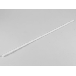 Hose, Rigid 3mm D. 24L / 19.2cm - White