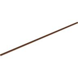 Hose, Rigid 3mm D. 24L / 19.2cm - Reddish Brown