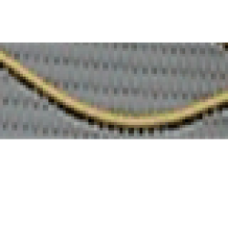 Hose, Rigid 3mm D. 28L / 22.4cm - Yellow