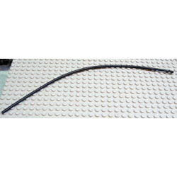 Hose, Rigid 3mm D. 32L / 25.6cm - Black