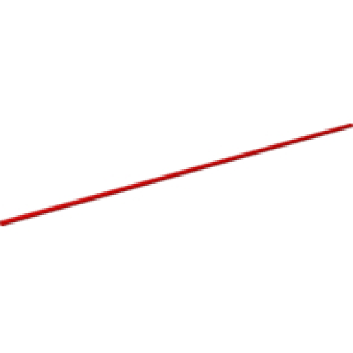 Деталь LEGO 75c38 Hose, Rigid 3mm D. 38L / 30.4cm - Red