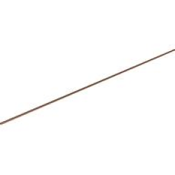 Hose, Rigid 3mm D. 47L / 37.6cm - Reddish Brown