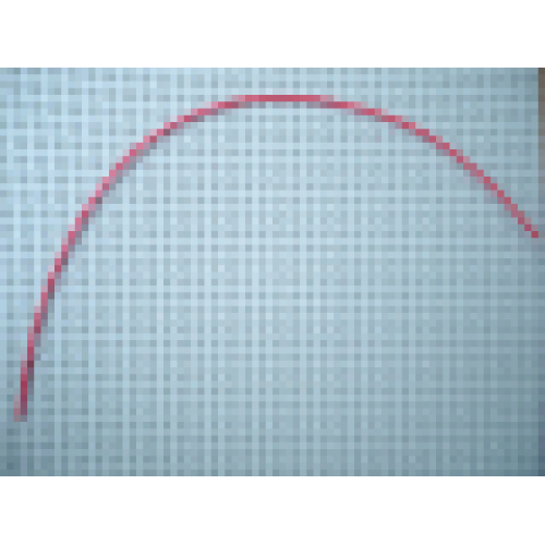 Деталь LEGO 75c66 Hose, Rigid 3mm D. 66L / 52.8cm - Red